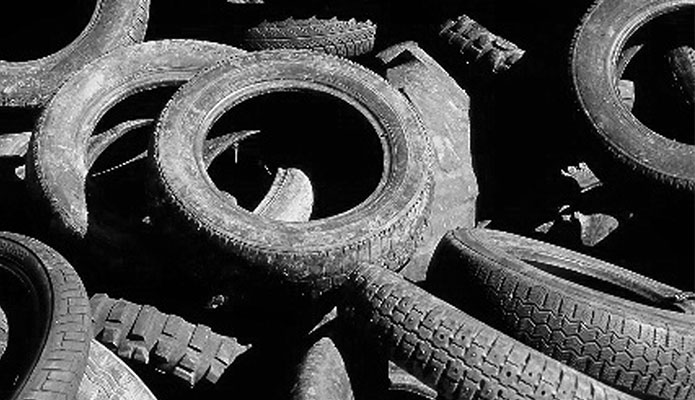 EJ tires for recycling for INFRA-RISER