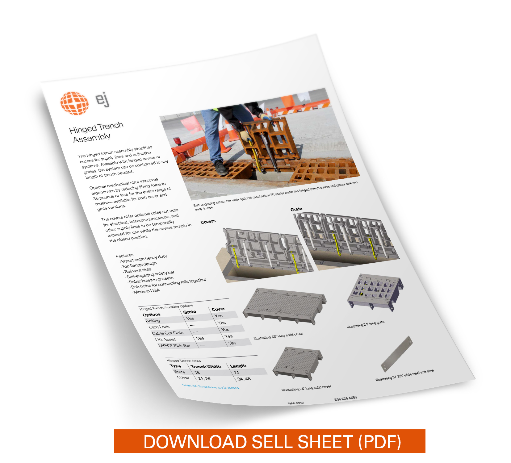 hinged_trench_sell_sheet_onepage_download