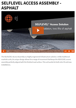 Video - SELFLEVEL® Access Assembly - Asphalt Installation Video