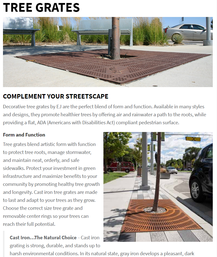 Product Brief - Tree Grates Product Brief