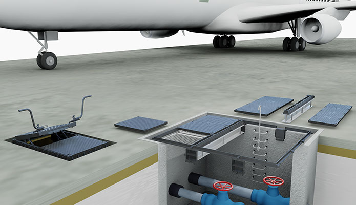ERMATIC modular system at airport