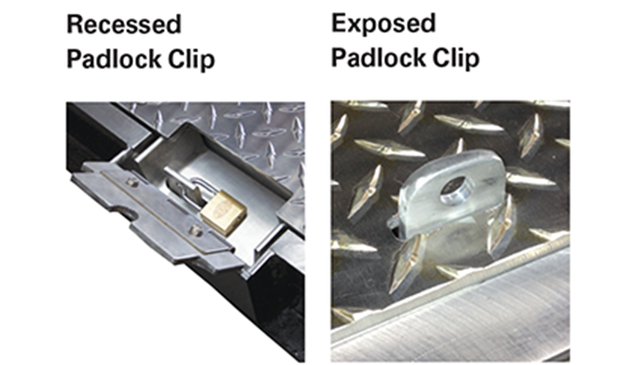 aluminum access hatch padlocks