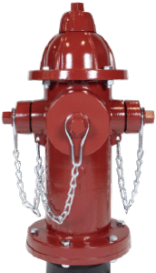 WaterMaster 5 1/4" CD fire hydrant design with 3-way configuration